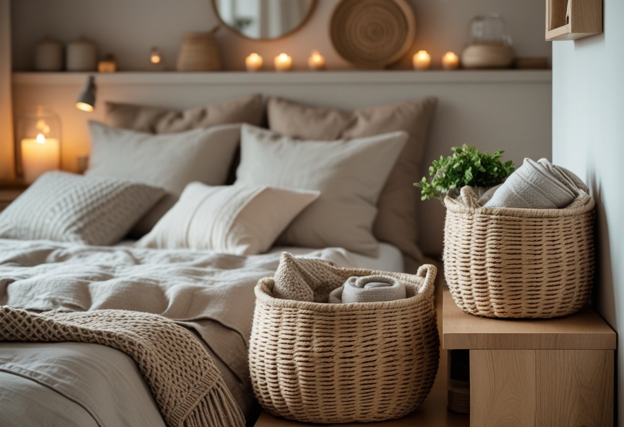 Sådan skaber du hygge i soveværelset med brødkurve til hjemmet